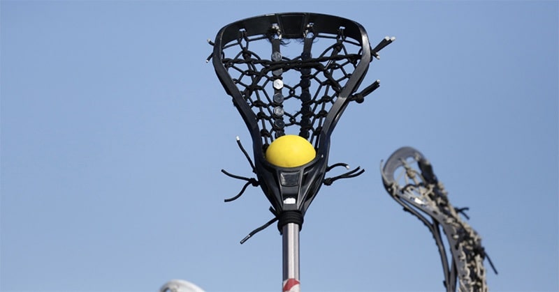 how string lacrosse stick